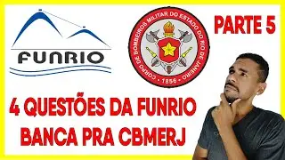 PARTE 5 - CBMERJ 2021 - FUNRIO - PREPARA&Ccedil;&Atilde;O PARA O CONCURSO DE TEMPOR&Aacute;RIOS