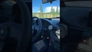 Astra F Gsi with Saab Engine wet road and semislicks😂
