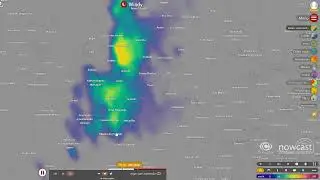 🚨 CHUVA FORTE AGORA em Ribeira do Pombal&ndash;BA  Radar Windy ao Vivo