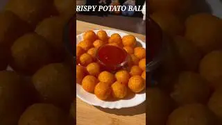 crispy potato balls #foryou #food #recipe #viral #aloorecipe