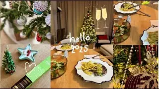 Yılbaşı Yemeği ve Market Alışverişi 🎄 cafe de paris soslu antrikot| SESSİZ VLOG 🤍❄️