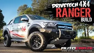 DRIVETECH 4X4 RANGER BUILD // Rival 4x4 Bullbar, Enduro Pro Suspension, Underbody Armor, Flares