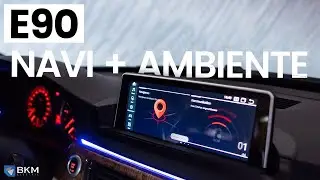BMW E90 Android Navi & Ambientebeleuchtung