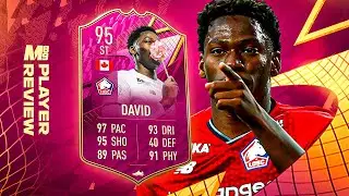 95 FUTTIES DAVID PLAYER REVIEW | FIFA 22 Ultimate Team