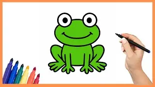 How to Draw a Frog Tutorial