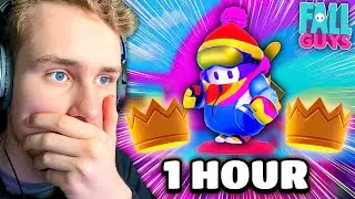 1 Hour Of PRO Fall Guys Gameplay & Tournaments!