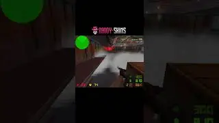 Nuke 1v4 &mdash; Perfect Trigger Discipline #cs16 #counterstrike #gaming #shorts #nevergiveup