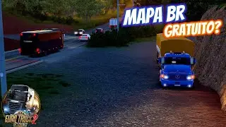 MAPA BRASIL PARADISE ETS2 1.54, CONHECENDO NOVOS TRAJETOS!