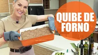 RECEITA DE QUIBE ASSADO | COZINHANDO EM FAMÍLIA