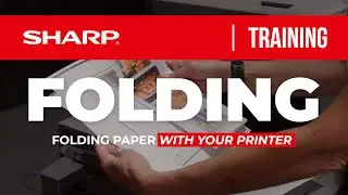 Print & Fold Automatically with Sharp BP Series