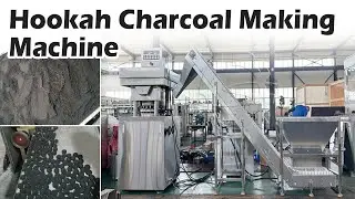 Transform Raw Materials into Premium Shisha Charcoal Effortlessly #shisha #hookah #charcoal #coal