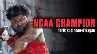 Tarik Robinson O'Hagan HUCKS An NCAA Lead In Shot Put | Throwing Series & Interview