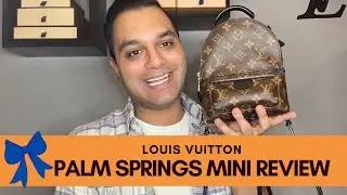 LOUIS VUITTON PALM SPRINGS MINI BACKPACK WEAR AND TEAR | *Best Mini Handbag*