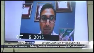 Trujillo: Operaci&oacute;n quir&uacute;rgica teledirigida