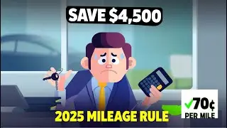 2025 Mileage Rate: Save $4,500 on Gig Work Taxes (70&cent; Rule)