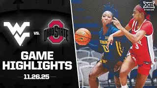 #21 West Virginia vs. Ohio State Game Highlights | 2025-26 Big 12 Women&rsquo;s Basketball