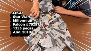 POR DENTRO DA Millennium Falcon LEGO Star Wars #75257