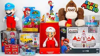 Super Mario Bros Unboxing Toys Review | Super Mario Bros  Bowser Island Castle Playset | ASMR