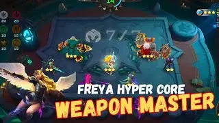 Magic Chess hyper Freya weapon Master | Eva 3rd Skill