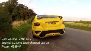 VXR8 GTS with Walkinshaw Performance exhaust, wild cam and supercharger