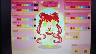 Tori Tomato in Sailor Scout Chibi Maker