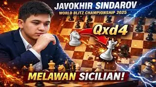 &ldquo;Blitz keras! Qxd4 langsung bikin panas!&rdquo; Sindarov vs Arjun