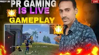 PR GAMING IS LIVE 🔴 FREE FIRE MAX ☠️| BR RANK PUSH GAMEPLAY FULL MAP