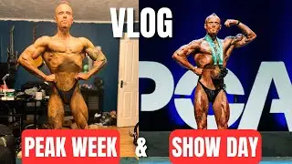 PEAK WEEK to SHOW DAY | My Natural Bodybuilding Competition Vlog 💪🏽 | Behind The Scenes!