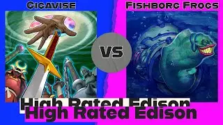 Gigavise vs Fishborg Frogs - High Rated Edison Yu-Gi-Oh!