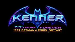 Литые модели Бэтмена: &laquo;Бэтмен навсегда&raquo; (1995) и Бэтмена и Робина (1997) от Kenner.