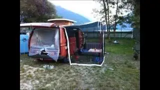 Tendalino fai da te per il mio volkswagen t3
