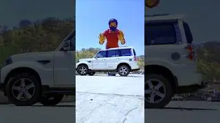 scorpio s11 jumping 🛼 vfx magic video viral kinemaster editing 11 second #vfx #magic #jcb #scorpio