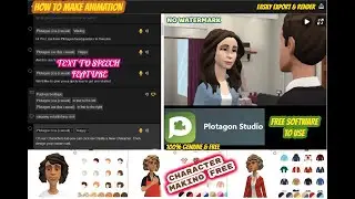 How To Make Cartoons & Animations Free PC & Mobile Software Easy To Use