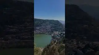 Nainital lake view. #shortvideo #nainital #mountain #nature #sun #shortvideoformat