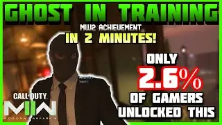 GHOST-IN-TRAINING Achievement in 2 minutes! Trophy Guide (Modern Warfare 2)
