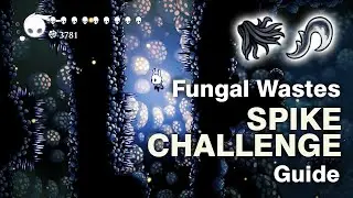 Hollow Knight: Wall Jump and Spikes Guide (Fungal Wastes)