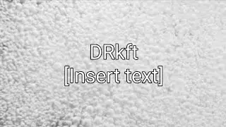 DRkft - [Insert text] (Offical Music Video)