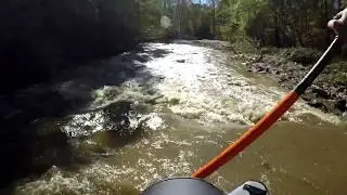 Cabin John Creek Whitewater SUP - First Descent