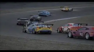 1h of Laguna Seca - first lap