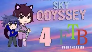 Minecraft FTB Sky Odyssey Episode 4 - Loot Crates and Automatic EMC Generation!