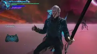 Vergil EX Taunt but Vergil and Doppelganger swap place