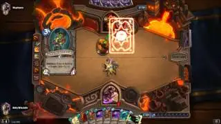 Hearthstone The Grand Tournament Echo Mage VS Dragon Warrior Mephjsto