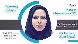 Abu Dhabi Strategic Debate ADSD 2020 Day one: U.S. Elections: What Next?