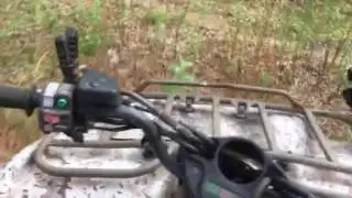 Kawasaki Prairie 360 ride along