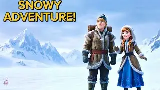 Elsa, Anna and Olaf snowy Adventure