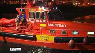 Migrants rescued in waters near the Canary Island