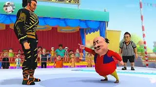 Motu vs Tiger Chang First Epic Fight 💥 | Motu Patlu Action Scene | Funny Animation