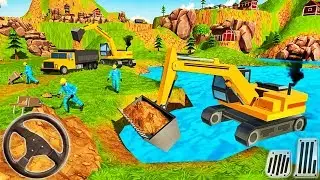 Heavy Excavator Crane 2018 - Construction Vehicles 3D - Android GamePlay