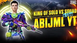 FULL HEAVY LOBBY + FULL RUSH GAMEPLAY KE SATH 🔥PUBG MOBILE ! ABIJML IS LIVE 😈