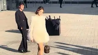 Stacy Martin attends the Louis Vuitton Paris Womenswear October 01, 2024